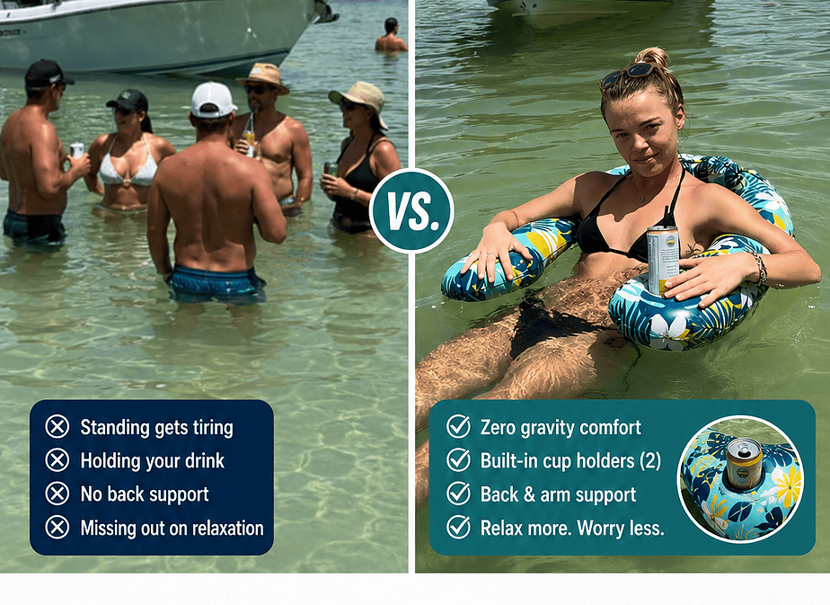 Best Sandbar Float for Adults is the Zero Gravity Float™️