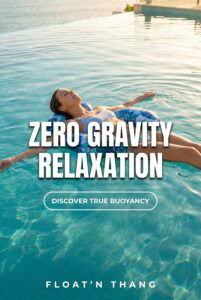 The Original Zero Gravity Personal Float. The multi-functional personal float designed to give the zero gravity experience.